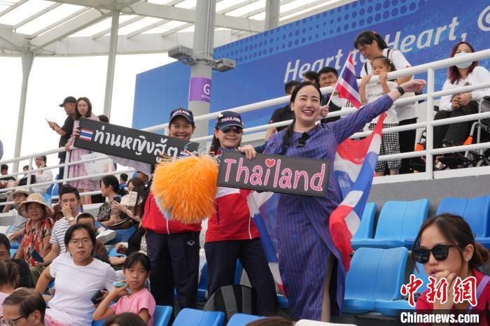 泰国公主亮相杭州亚运会马术赛场 首日角逐盛装